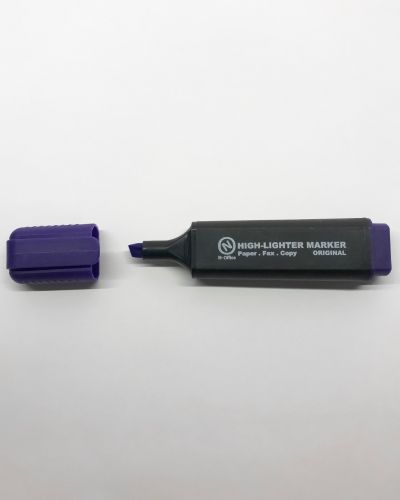 MARCADOR FLUORESCENTE VIOLETA N-OFFICE , N-OFFICE , MARCNOF004 , MARCNOF001